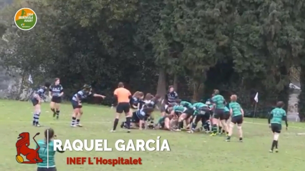 Vota #ensayogarcia l&#039;acció de la Raquel Garcia com la millor de la J9 de la Lliga Iberdrola