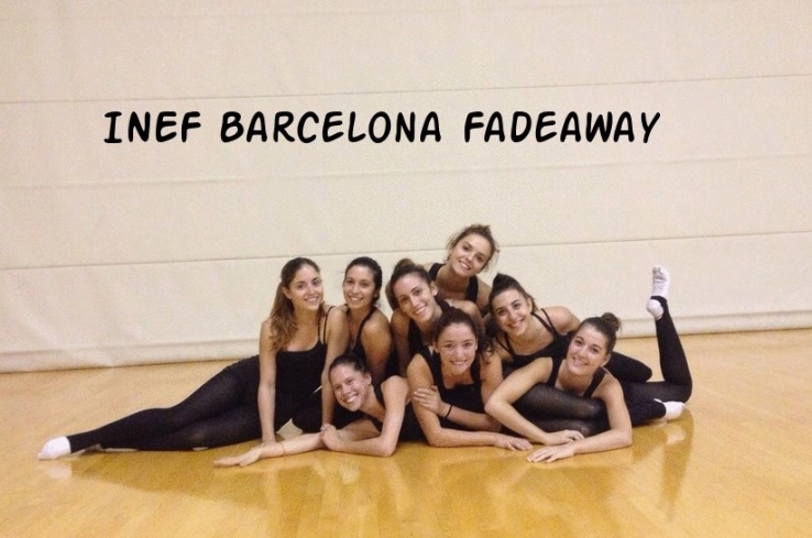 Fotos oficials dels equips sènior de gimnàstica estètica de l&#039;INEF Barcelona