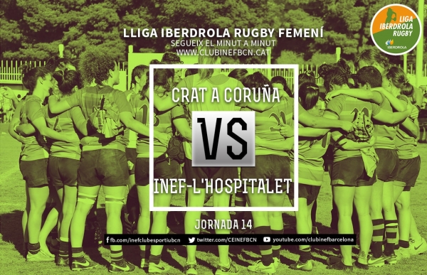 Minut a minut: CRAT A Corunya vs INEF-L&#039;Hospitalet, 14ª Jornada Lliga Iberdrola 2018-2019