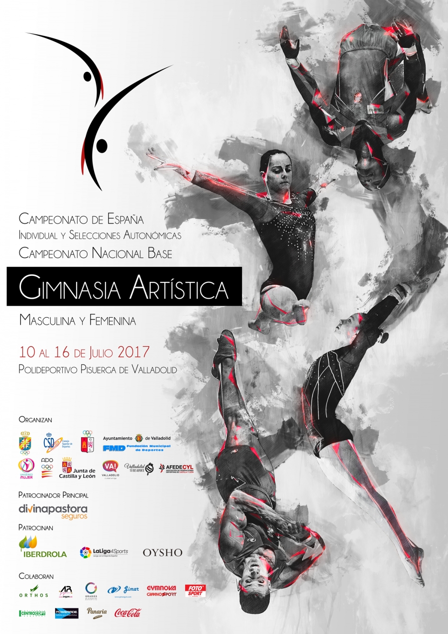 Campionat d&#039;Espanya Individual, Seleccions Autonòmiques i Base de Gimnàstica Artística (GAM i GAF) a Valladolid