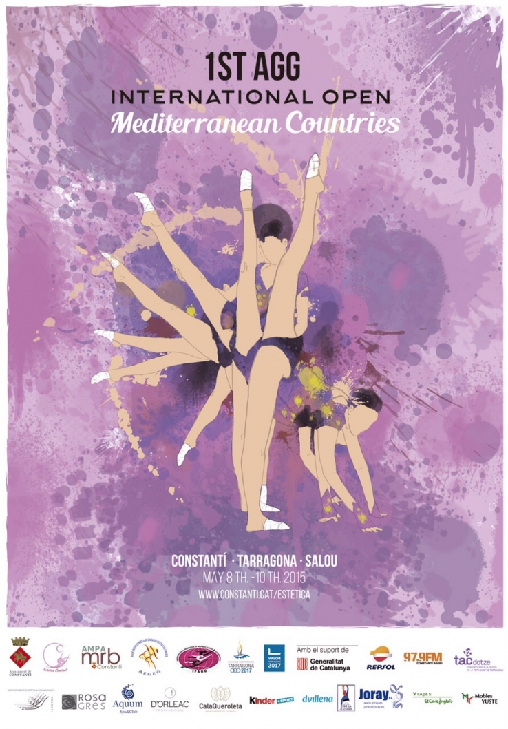 INEF al I Open Internacional de gimnàstica estètica dels Països Mediterranis