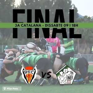 Prèvia: RC Cornellà vs INEF Barcelona, Final Tercera Catalana rugby masculí 2021-2022