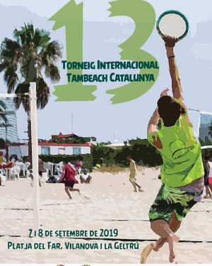 13è Torneig Internacional Tambeach de Catalunya el 7 i 8 de setembre