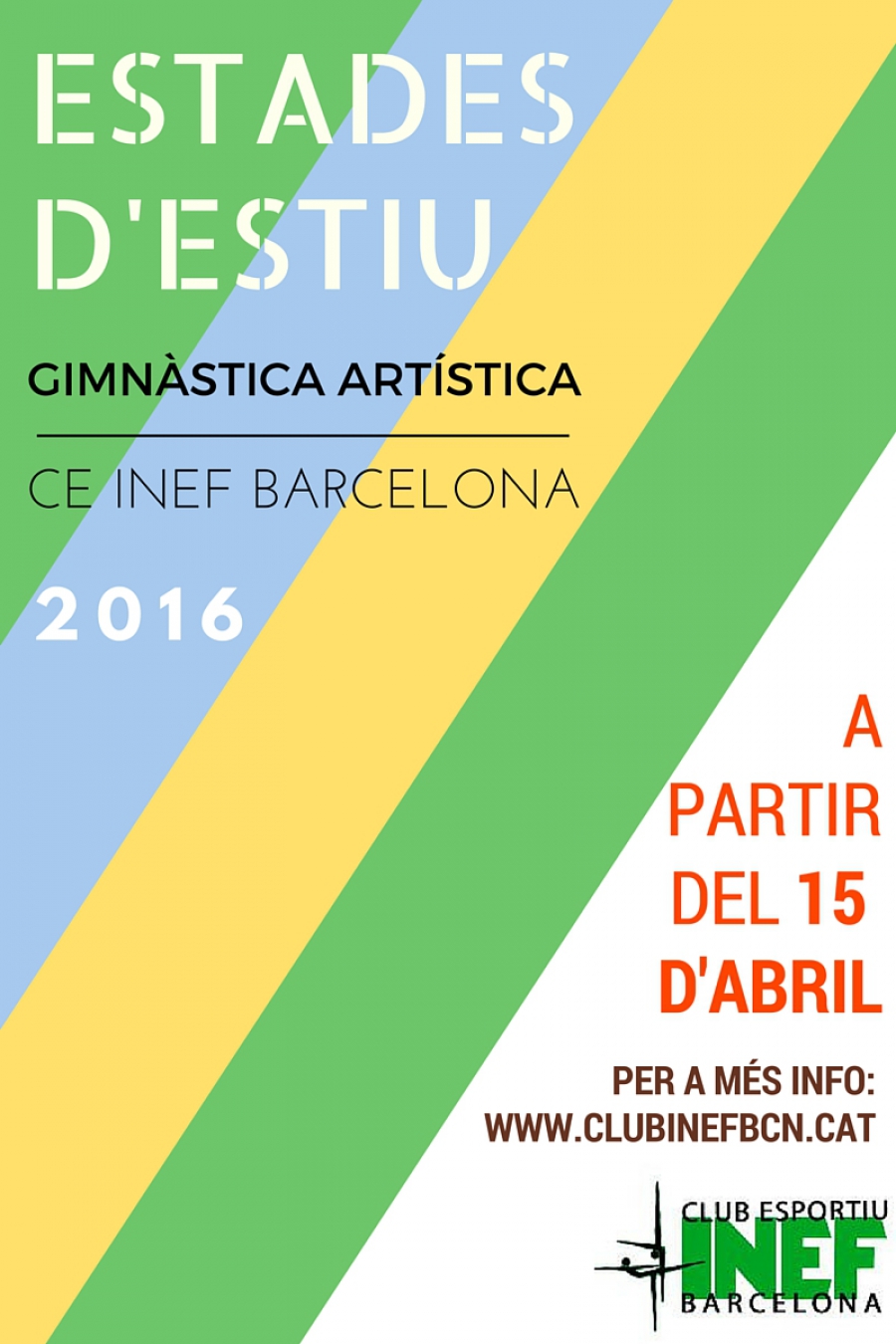 Informació Estades Estiu a INEF Barcelona 2016