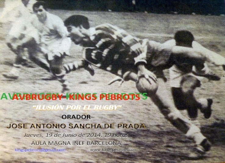 José Antonio Sancha de Prada, orador de &quot;La Ilusión por el Rugby&quot;