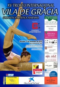 Primera Competició de Gimnàstica Artística Femenina de la temporada al XV Torneig Vila de Gràcia